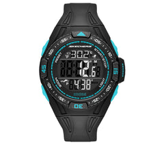 BLACK / TURQUOISE,ONE