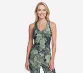 Skechers GO FLEX RIB Inbloom V-Neck Tank