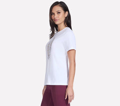 Skechers Floral Diamond Short Sleeve Tee