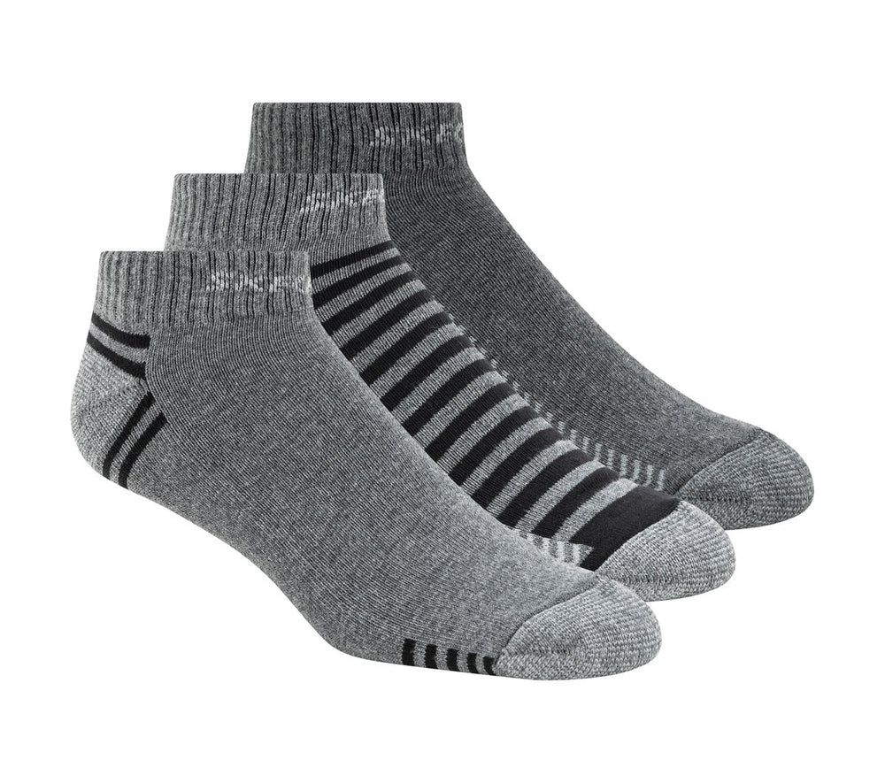 Skechers 3 Pack Low Cut Terry Trainer Work Socks