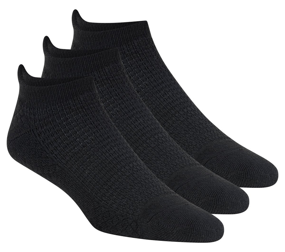 Skechers 3 Pack Women's Performance Low Cut Textured Socks