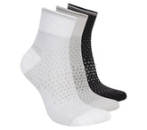 Skechers 3 Pack Women's Reflective Performance Quarter Socks