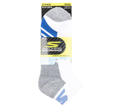 Skechers 3 Pack Men's Half Terry Quarter Crew Socks