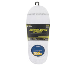 Skechers 6 Pack Men's Sneaker Liner Socks