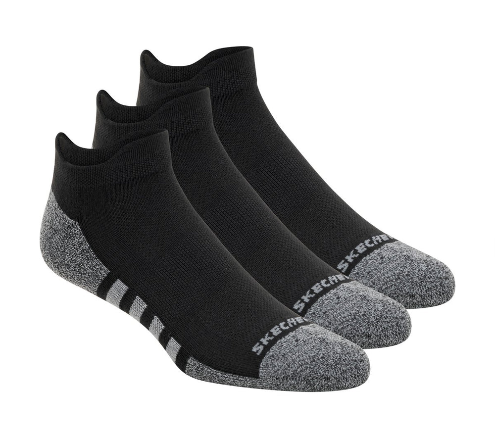 Skechers Lowcut Heel Tab Work Socks - 3 Pack