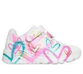 Skechers JGoldcrown: UNO Lite - Heart Status