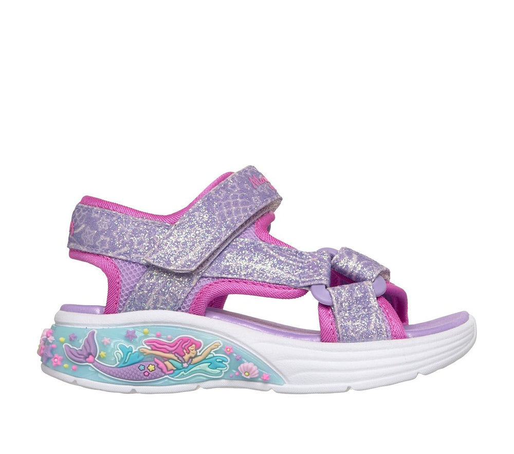 Skechers S-Lights: Mermaid Dreams Sandal - Marina Bliss