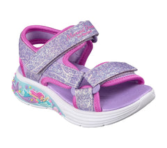 Skechers S-Lights: Mermaid Dreams Sandal - Marina Bliss