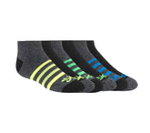Skechers 6 Pack Low Cut Marled Stripe Socks