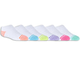 Skechers 6 Pack Low Cut Walking Socks