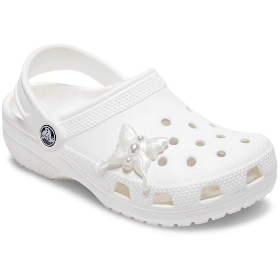 Crocs - Meta Jelly White Butterfly Jibbitz™ charms