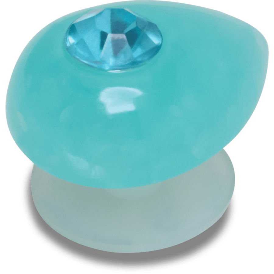 Crocs - Aquamarine March Birthstone Collection Jibbitz™ charms
