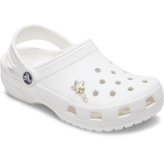 Crocs - Gold Star with Heart Dangle Jibbitz™ charms