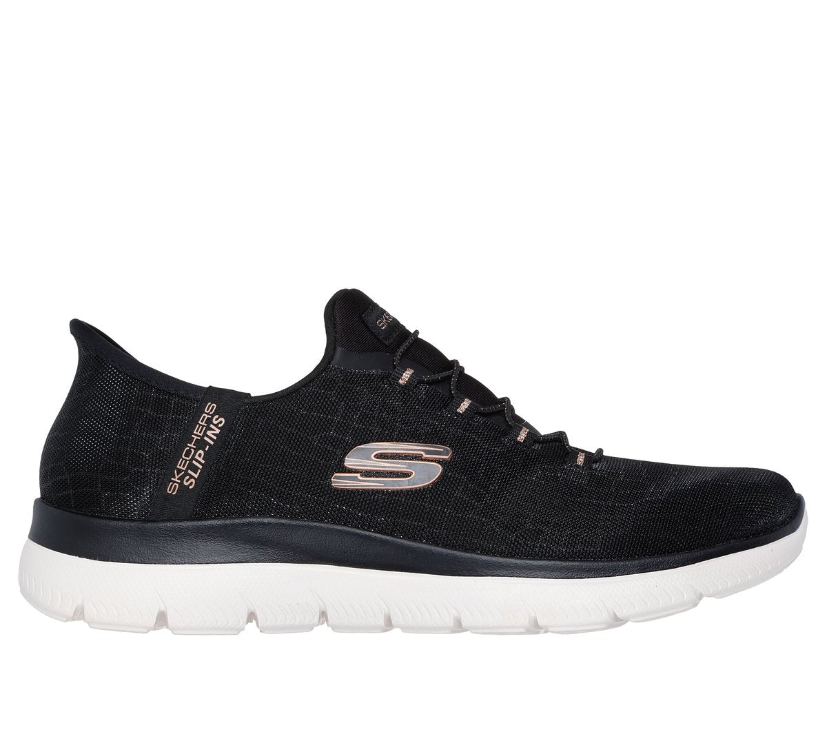 BLACK / ROSE GOLD,6.0,Medium
