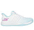 WHITE / TURQUOISE