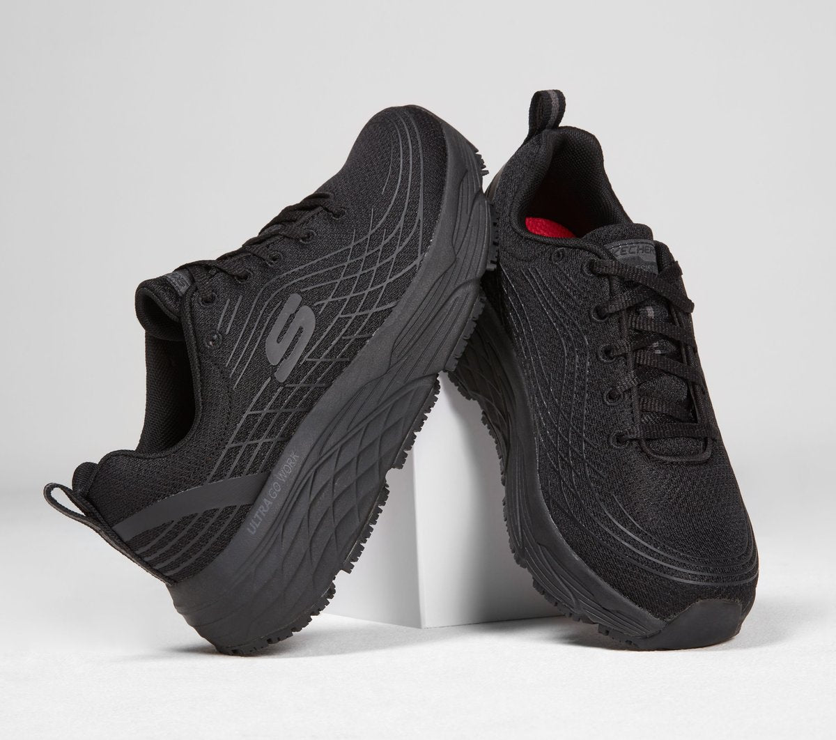 Skechers Work Slip-Resistant Relaxed Fit: Max Cushioning Elite