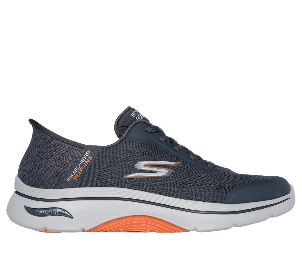 CHARCOAL / ORANGE,7.0,Extra Wide