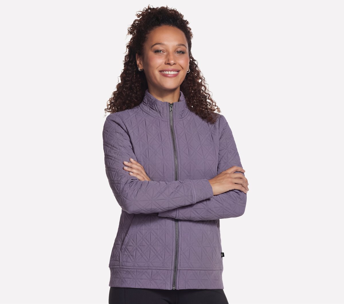 Skechers GO WALK Everywhere Cozy Fit Diamond Jacket