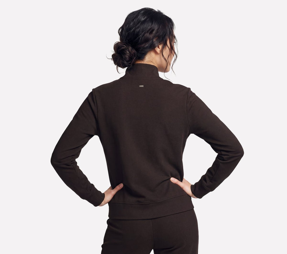 Skechers GO Luxe Rib Everyday Full Zip Jacket
