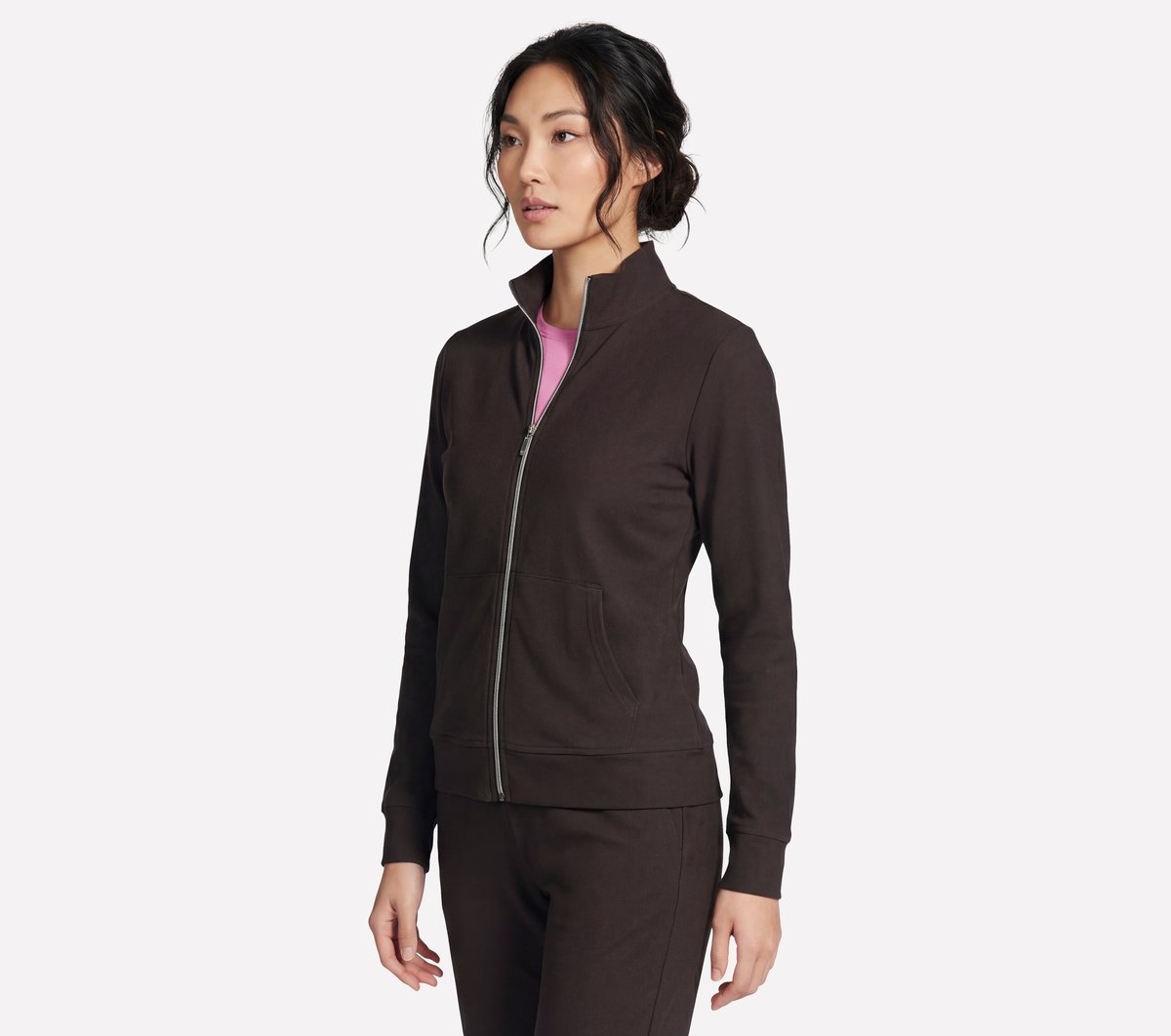 Skechers GO Luxe Rib Everyday Full Zip Jacket