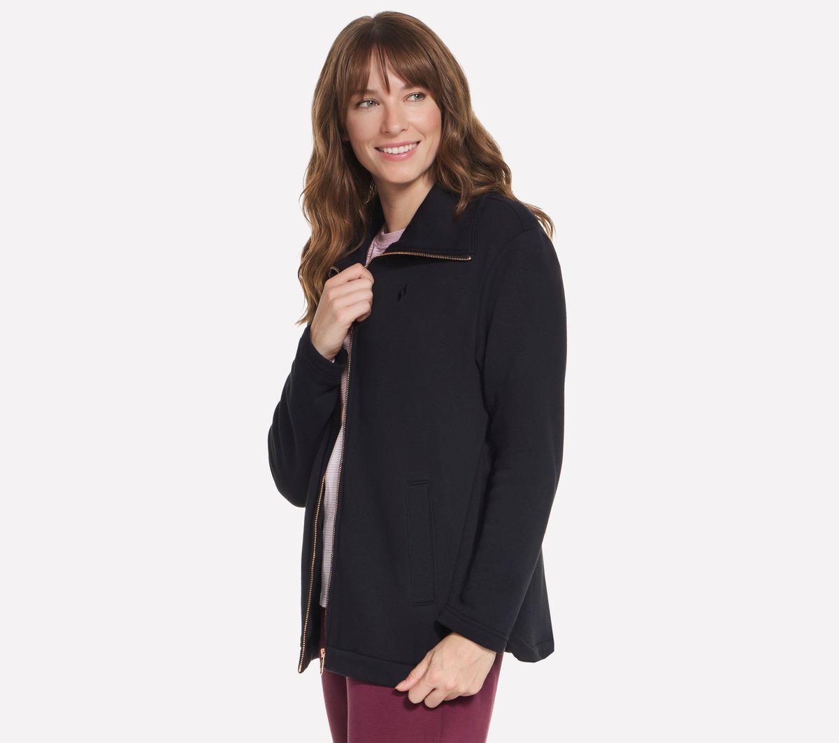 Skechers GO SNUGGLE Tunic Full Zip Jacket