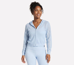 Skechers Shine Hooded Full Zip Jacket