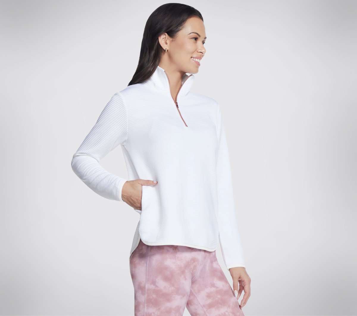 Skechers Soft Knit Ottoman 1/4 Zip