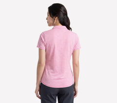 Skechers Short Sleeve On The Green Striped Polo