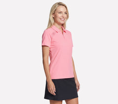 Skechers GO GOLF Short Sleeve Birdie Zip Front Polo