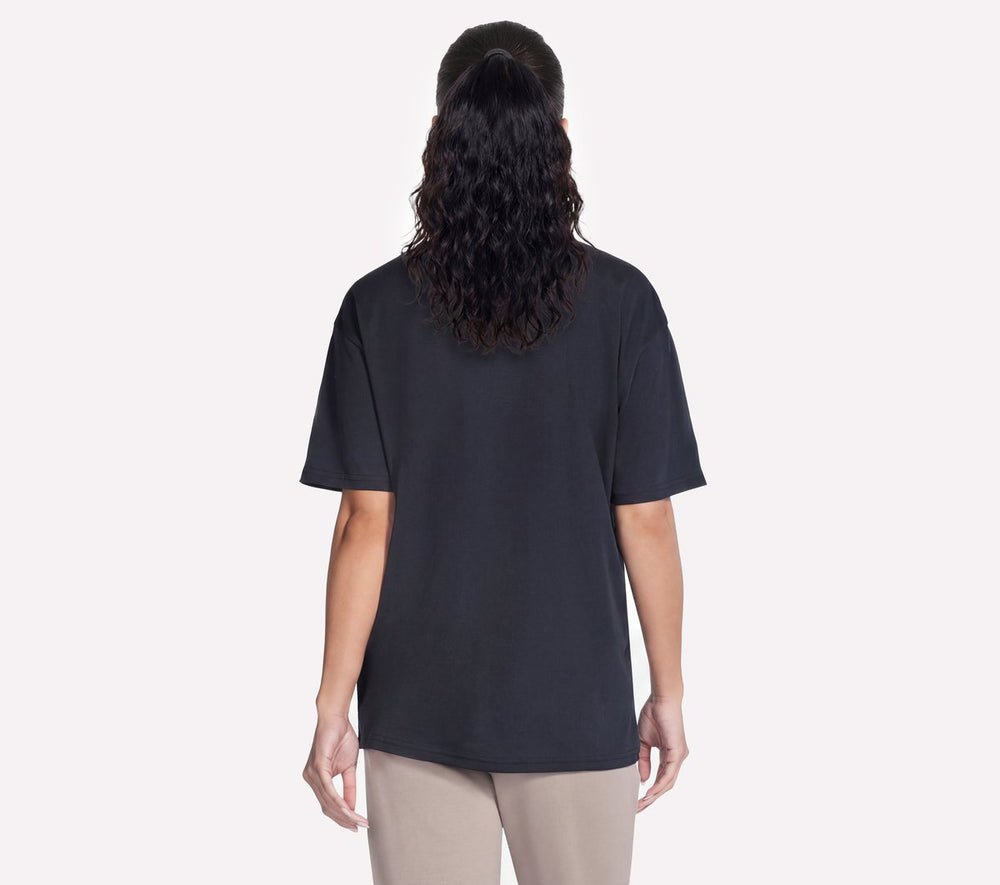 Skechers Script Diamond Studded Short Sleeve Tee