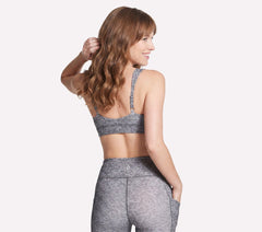 Skechers GO WALK Evolution Printed Zip Front Bra