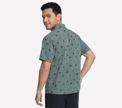 Skechers The GO WALK Air Printed Short Sleeve Shirt