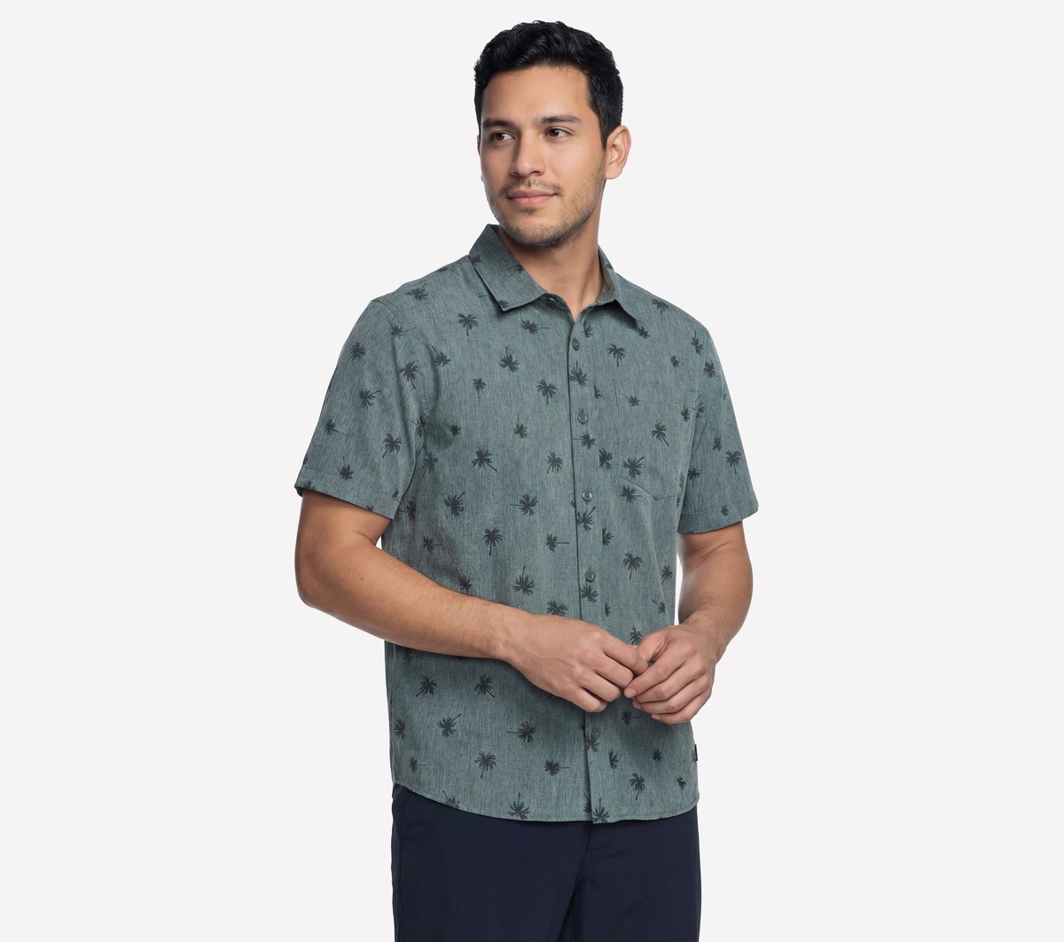 Skechers The GO WALK Air Printed Short Sleeve Shirt