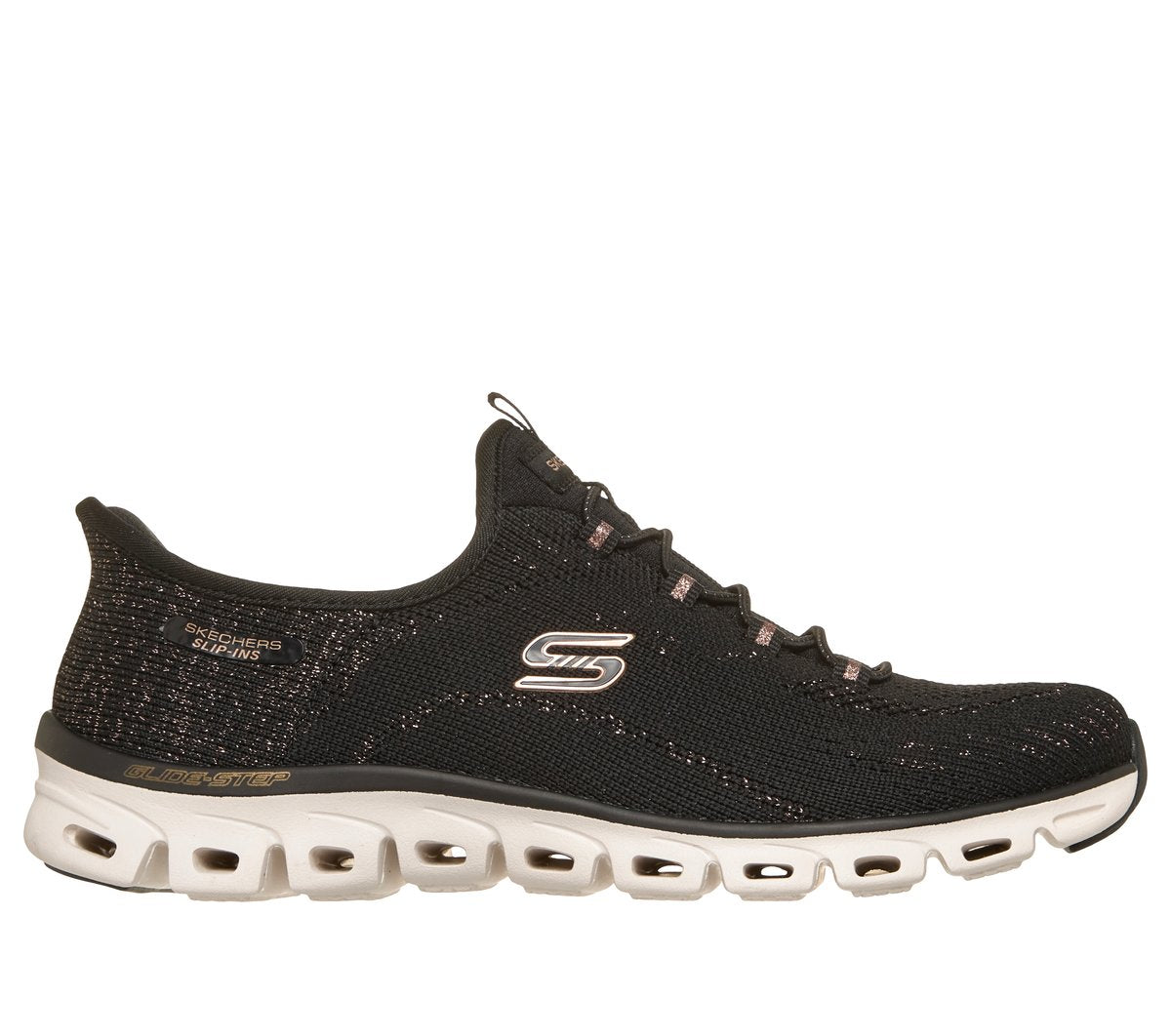 BLACK / ROSE GOLD,6.0,Medium