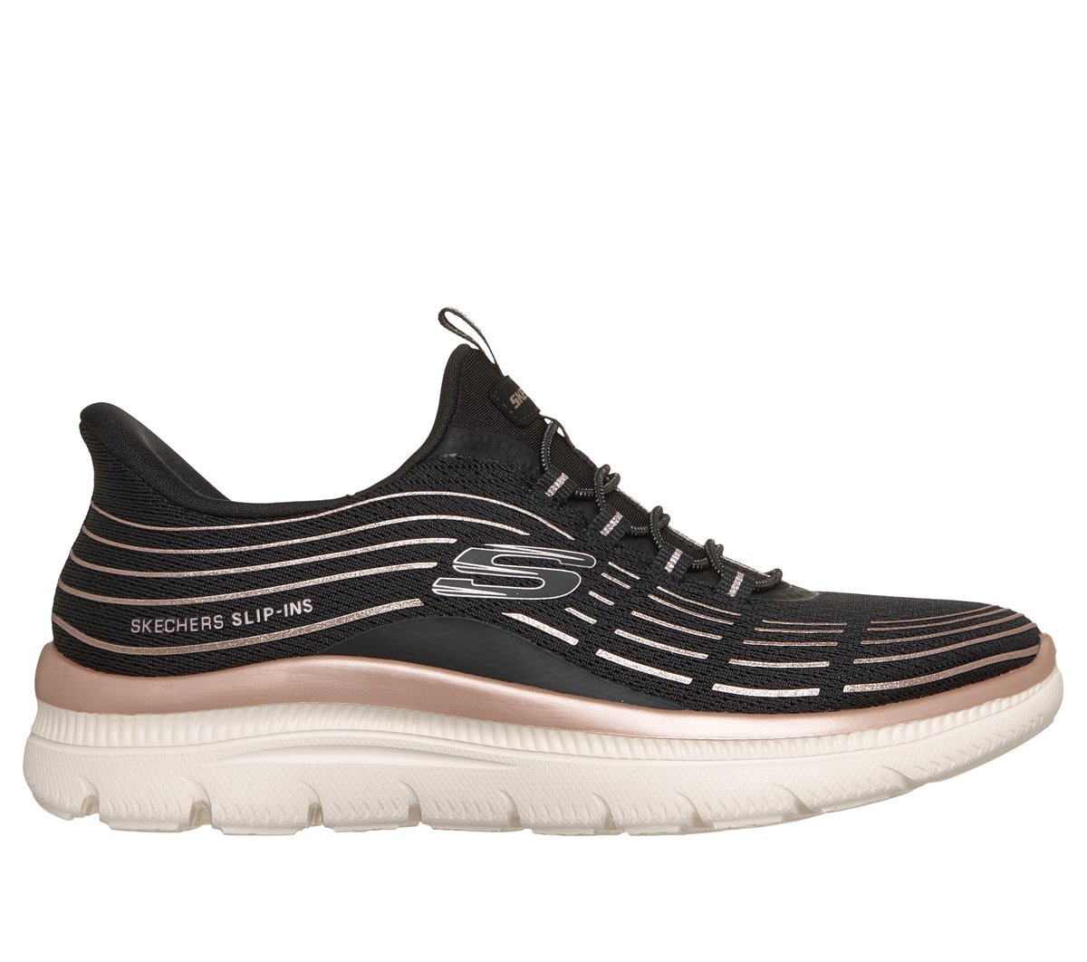 BLACK / ROSE GOLD,6.0,Medium