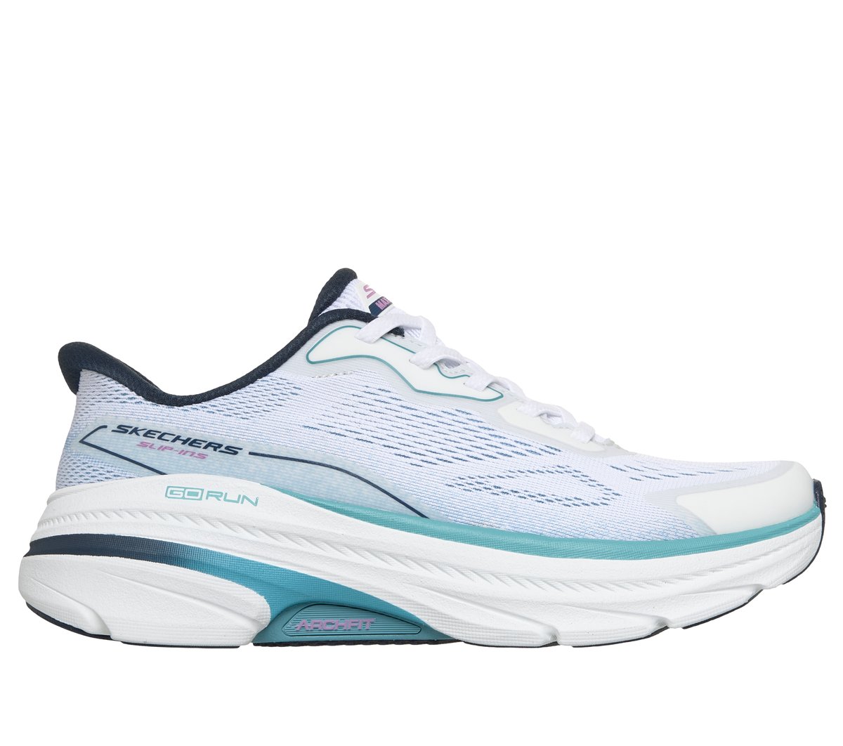 WHITE / AQUA,6.0,Medium