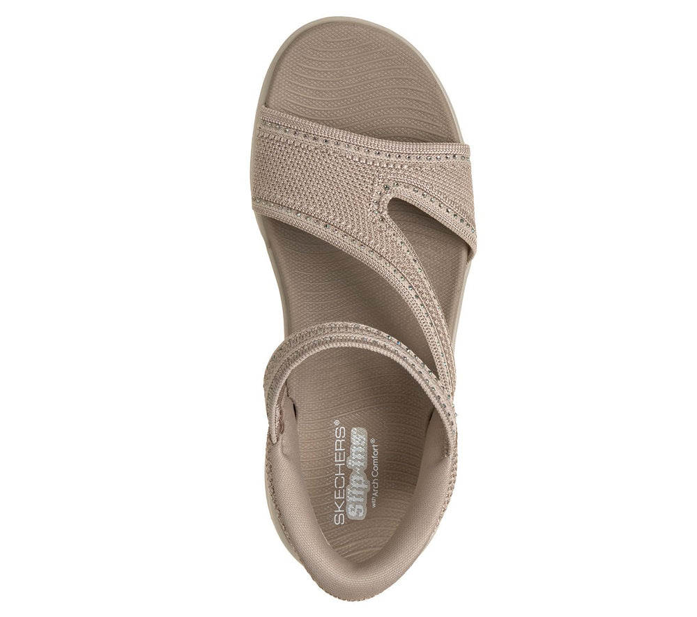 Skechers Slip-ins: GO WALK Massage Fit Sandal - Elise