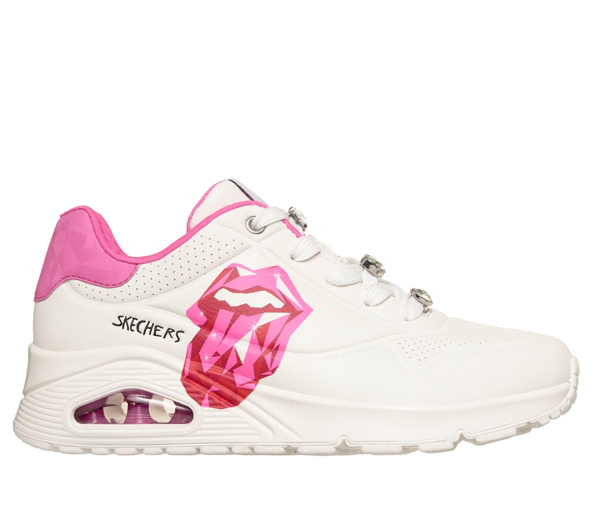 WHITE / PINK,6.0,Medium