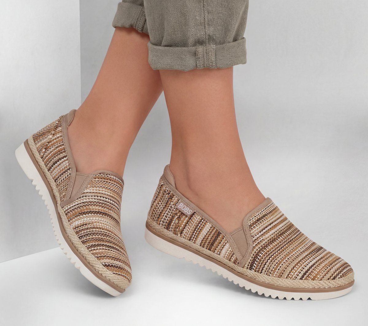 Skechers BOBS Flexpadrille LO - Sunny Stripes