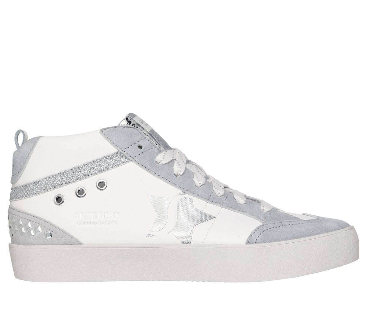 WHITE / SILVER,6.0,Medium