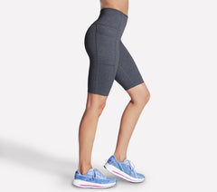 Skechers GO WALK High Waisted 10 Inch Bike Short