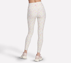 Skechers GO WALK Rib Floral Full Length High-Waisted Legging