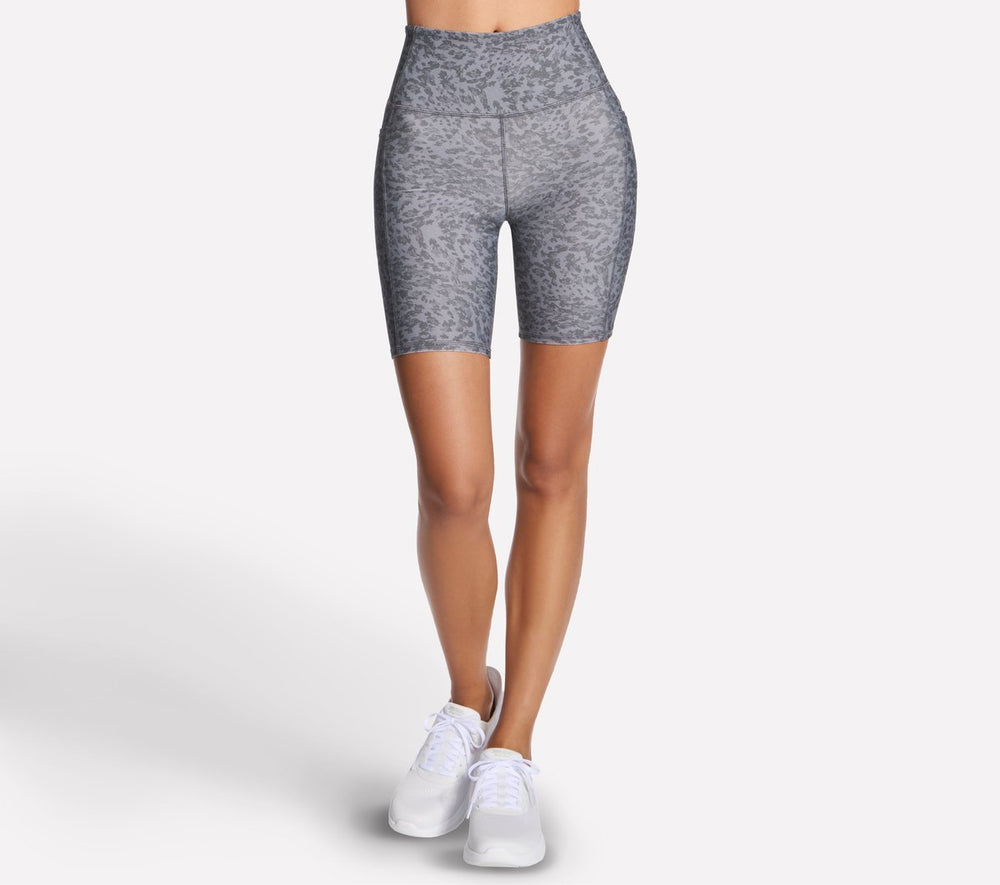Skechers GO FLEX Printed High Waisted 8 Inch Bike Short