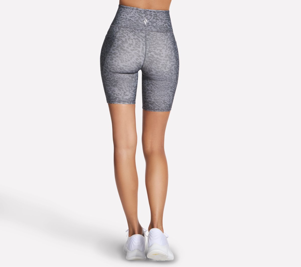 Skechers GO FLEX Printed High Waisted 8 Inch Bike Short