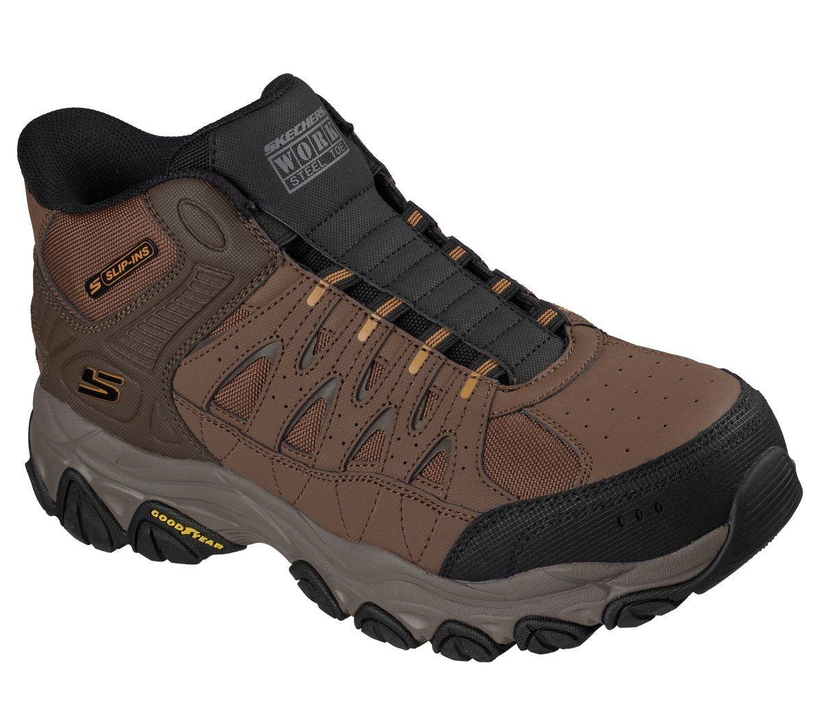 Skechers Slip-ins Work: After Burn M. Fit 2.0 - Brimrock