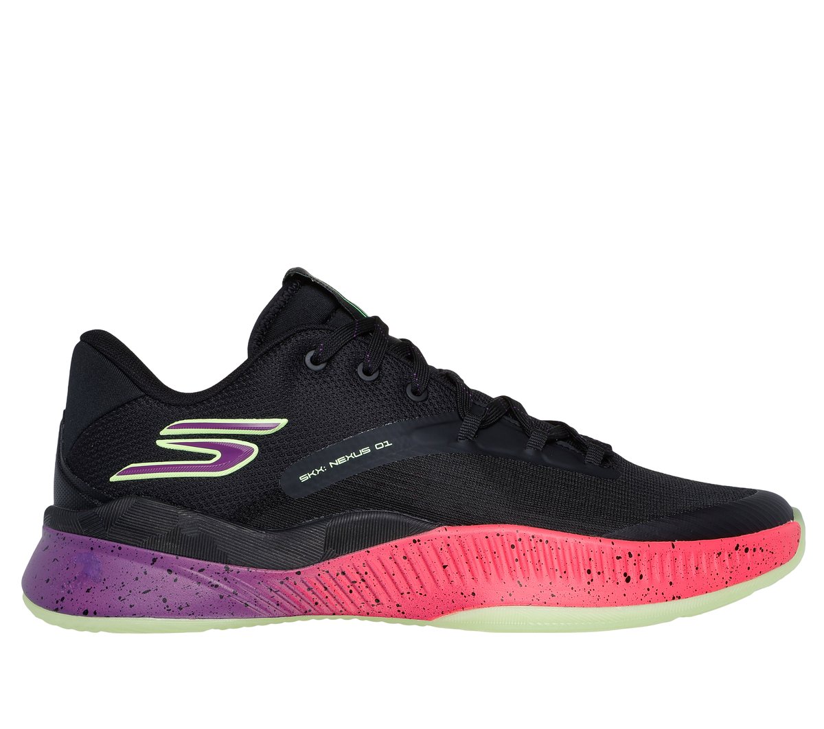 BLACK / PURPLE / PINK,M 6 / W 7.5,Medium