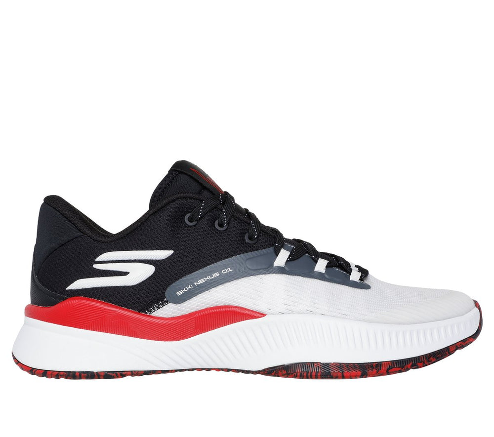 WHITE / BLACK / RED,M 6 / W 7.5,Medium