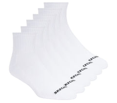 Skechers 6 Pack Core Quarter Large Socks