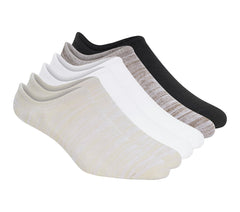 Skechers 6 Pack Men's Sneaker Liner Socks