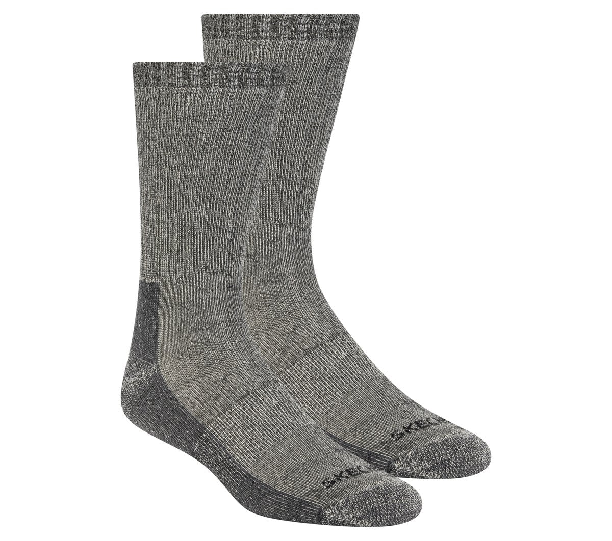 Skechers 2 Pack Men's Crew Wool Socks